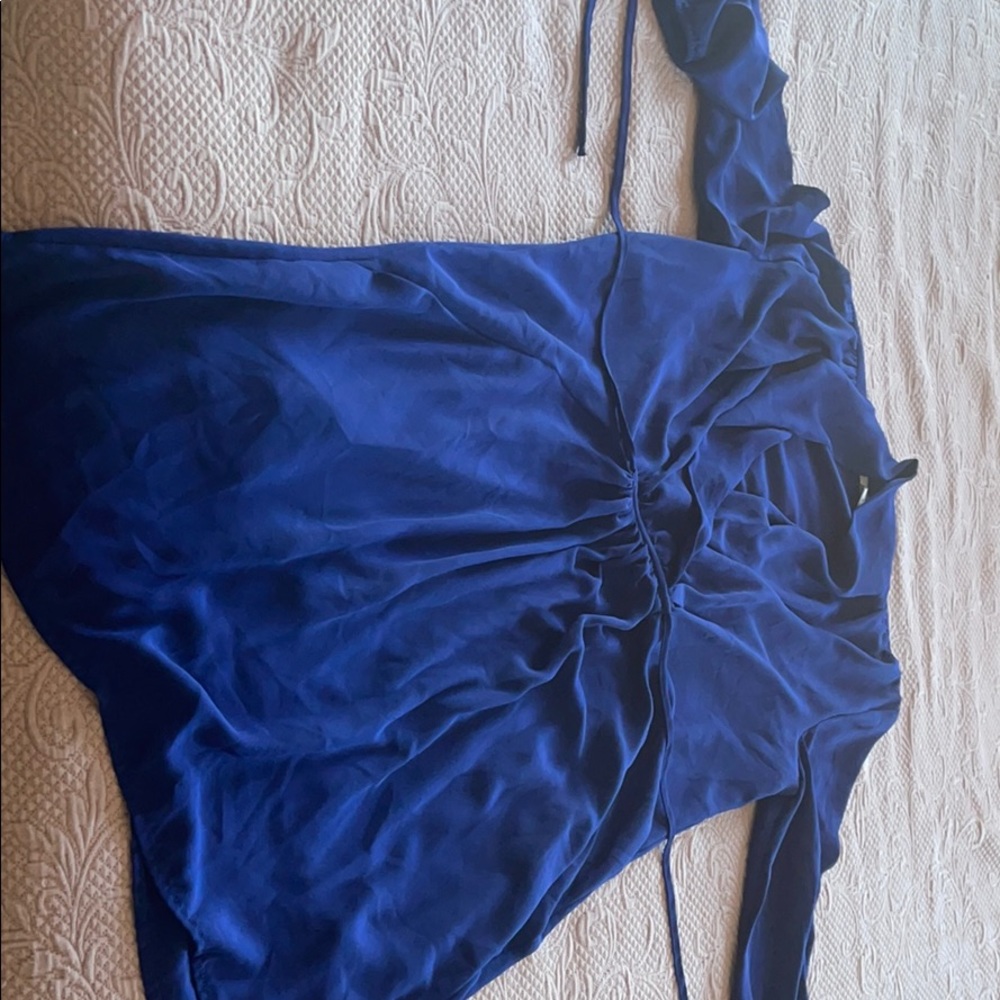 Blue dress